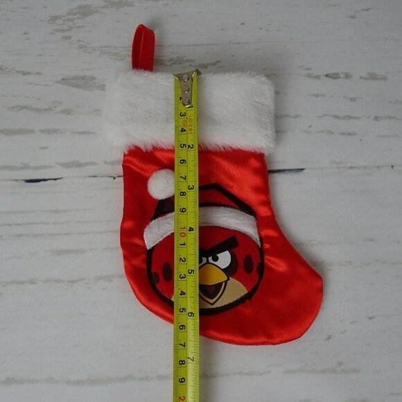 🎯5/$30 Angry Birds Rovio Red Bird Small Christmas Stockings Holiday Novelty - Picture 7 of 8